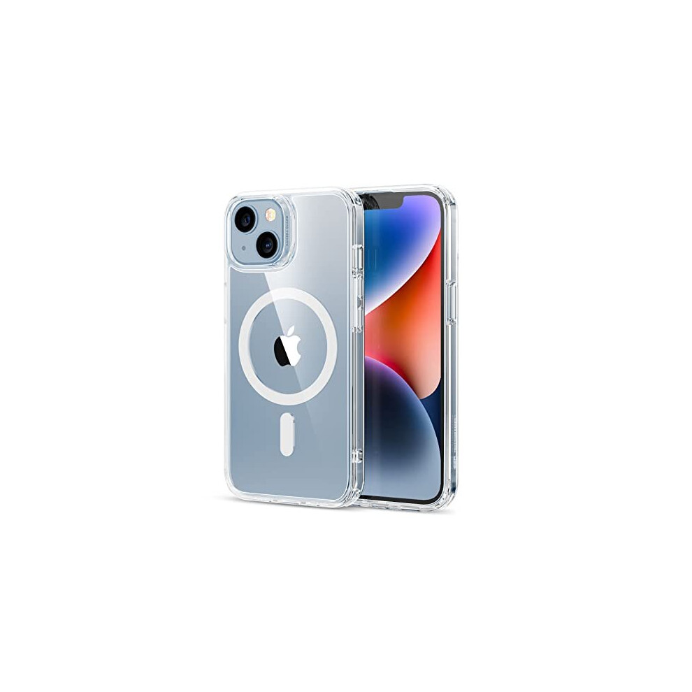 Esr Classic Hybrid Magnetic Case With Halolock, Compatible With Iphone 14 Case And Iphone 13 Case, Compatible With Magsafe, Shockproof Military-Grade 4894240149348