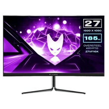 Oversteel Krypto PC Gaming Monitor 27'' Curved R1500 FullHD (1920x1080, FHD, VA, 16:9, 1ms, 165 Hz, 2x HDMI, Display Port), Black