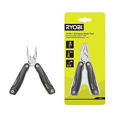 Ryobi RYOBI RMT14 14-in-1 Compact Multi-Tool , Black