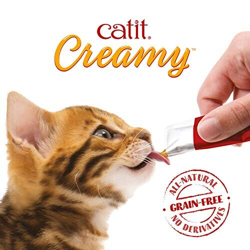Catit Catit Creamy Chicken Lickable Cat Treats 50 Pack 2