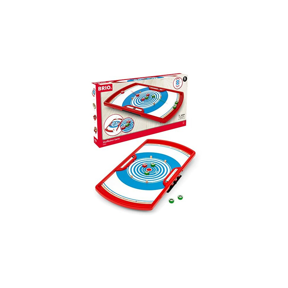 BRIO Shuffleshot Table Hockey Game for Kids Age 6 Years Up