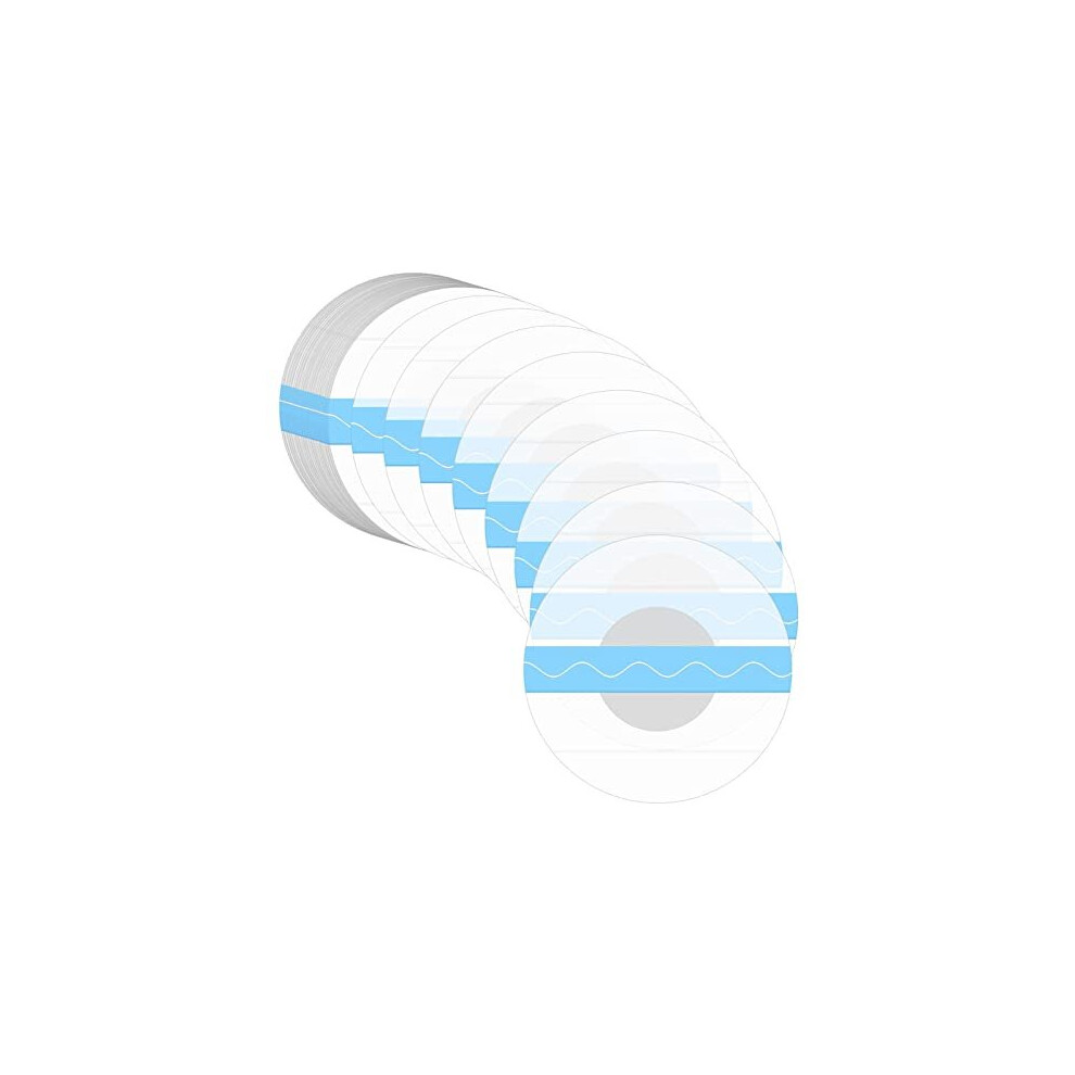Freestyle Libre Sensor Covers, 50 Pack Waterproof Libre Adhesive Patches Transparent CGM Patches Without Glue