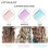 Framar Dream Weaver Highlighting Comb Set, Pastel 2