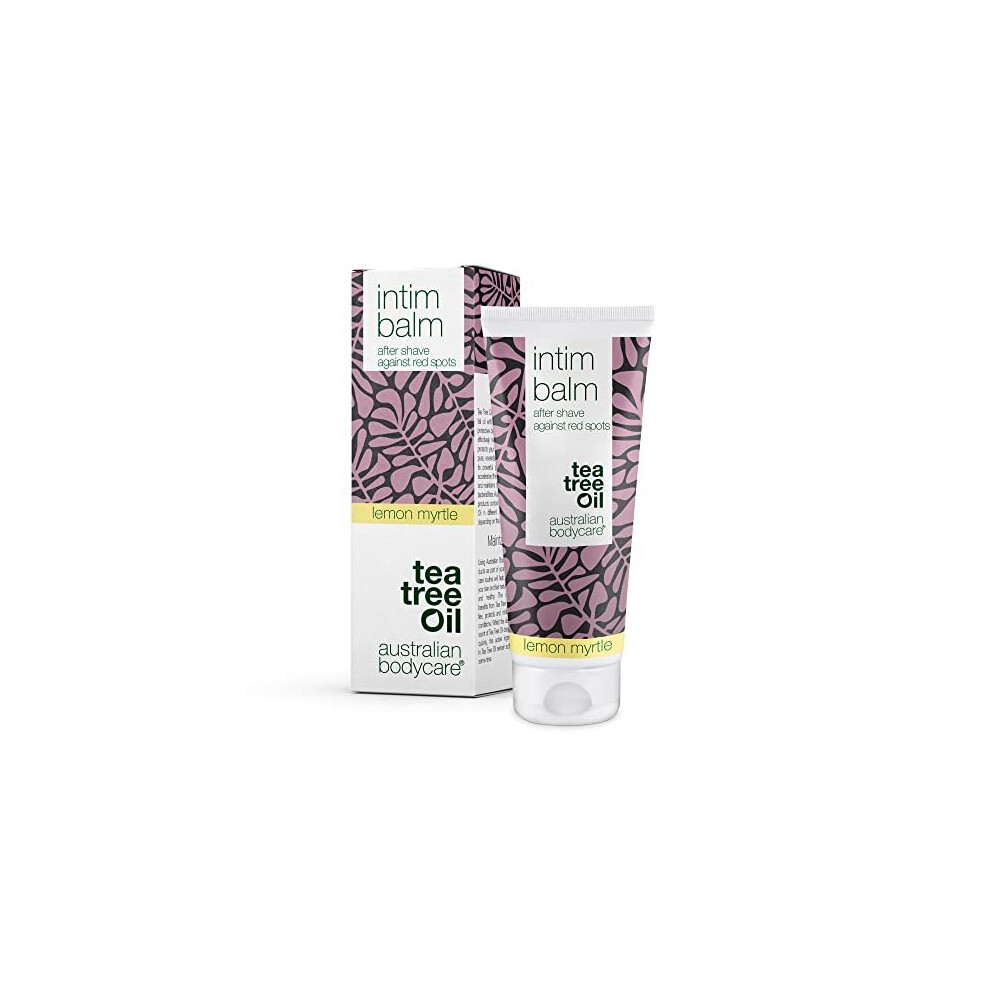 Tea Tree Oil Australian Bodycare Australian Bodycare Intim Balm 100Ml - Intimate After Shave Balm, Ingrown Hair Treatment, Razor Bumps And Razor Burns, For Use After Shave & Wax Â