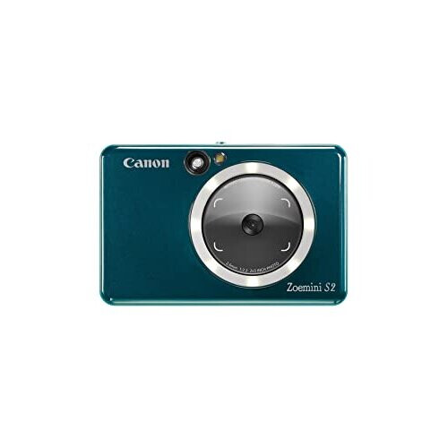 Canon Instant Printer - CANON - Zoemini S2 - Turquoise - 8 Megapixels - Bluetooth 5.0
