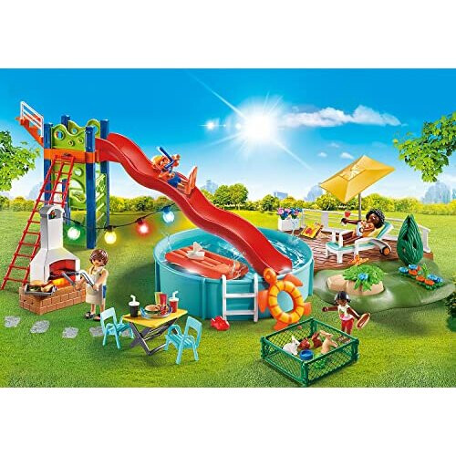 PLAYMOBIL Playmobil Zwembad Feest 1