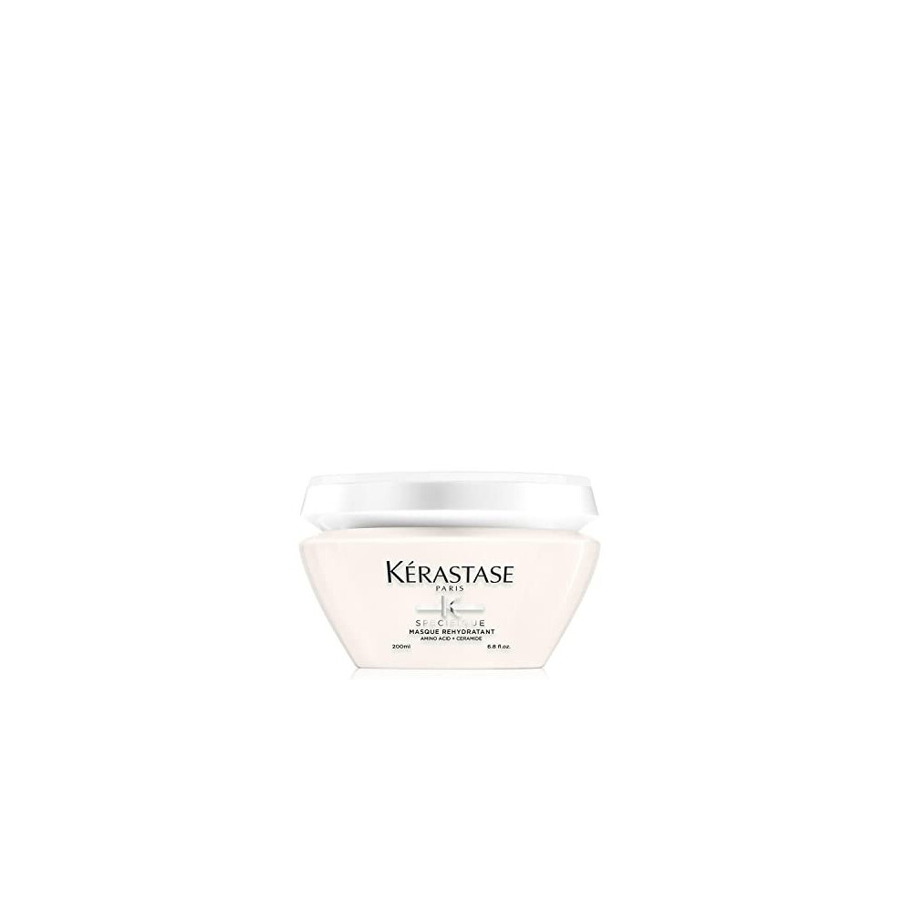Kérastase Specifique, Intense Conditioning & Hydrating Care Hair Mask, For Sensitive & Dry Hair, With Amino Acid & Ceramide, Masque Réhydratant,