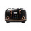 Haden Haden Heritage Black & Copper Toaster - Electric Stainless-Steel Toaster with Reheat and Defrost Functions - Four Slice,1370-1630W 1