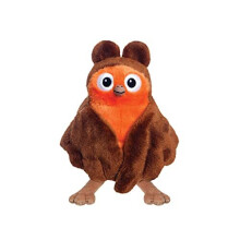 AURORA, 61432, Robin, Bird Soft Toy, Brown and Red - Plush Soft Toy