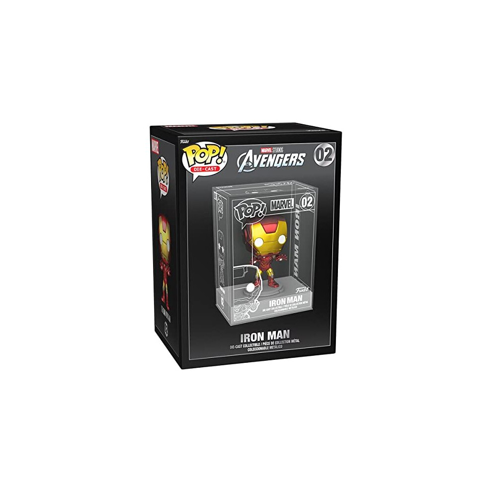 Funko POP! 57088 The Avengers DIE-CAST Iron Man figure, Gold