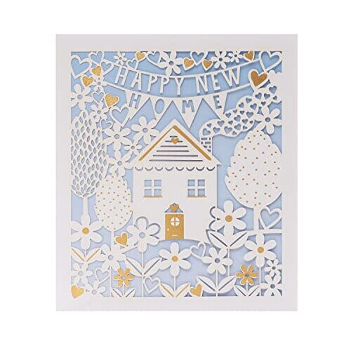 New Home Luxury Laser Cut Congratulations Card