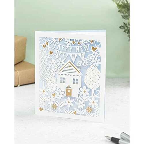 New Home Luxury Laser Cut Congratulations Card 2
