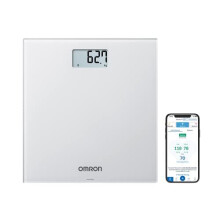 OMRON HN300T2 Intelli IT Smart Bathroom Scales for Body weight – Digital Weighing Scales with Bluetooth Compatibility with App for Smart Phone