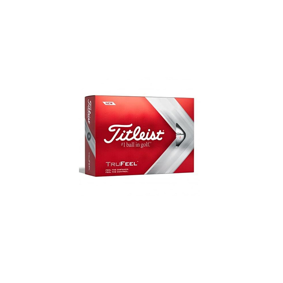 TITLEIST TruFeel Golf Balls, White