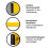 Stabila Stabila Classic 70 Boxprofil-vattenpass, 3-delars set 4