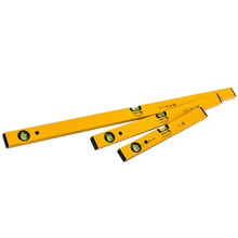 Stabila Classic 70 Single Plumb Box Section Spirit Level Set, 3 Piece