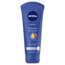 NIVEA Intensive Moisture Hand Cream (100ml), Nourishing Hand Cream with Almond Oil and Shea Butter, Daily Hand Lotion for Women, Moisturiser for Hands