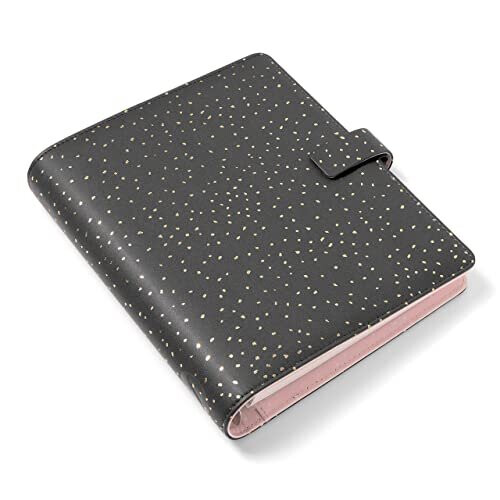 Filofax A5 Confetti Charcoal Organiser 2