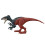 Jurassic World Jurassic World Dominion Roar Strikers Megaraptor Dinosaur Action Figure with Attack Motion and Sound, Toy Gift with Physical and Digital Play 3
