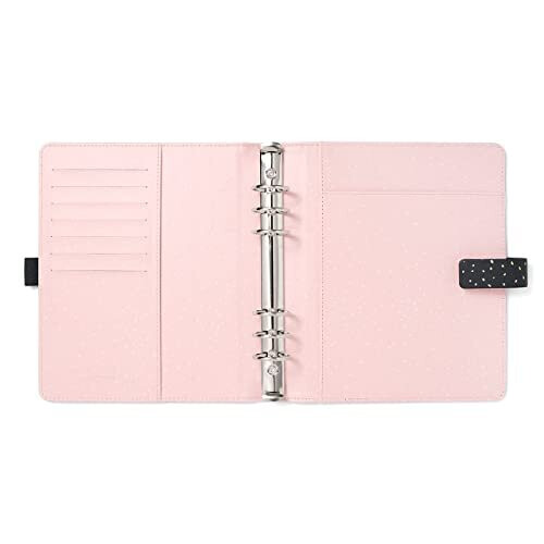 Filofax A5 Confetti Charcoal Organiser 1