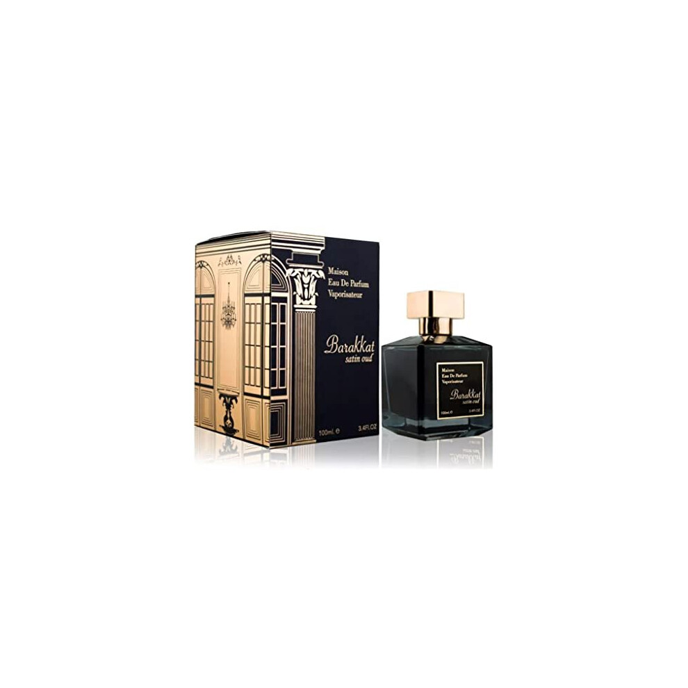 BARAKKAT OUD SATIN Edp Spray 100ml BY Fragrance World-image-OPC-PB8QHWX-NEW