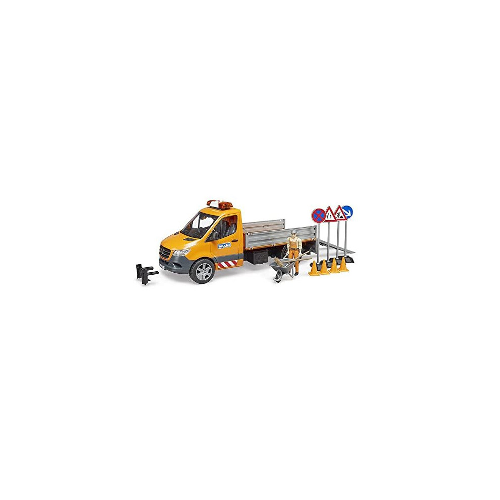 Bruder Mercedes Benz Sprinter Municipal Works Vehicle with Figure and Accessories