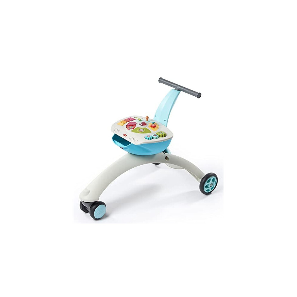 Tiny Love 5-in-1 Here I Grow, Baby Walker and Baby Ride-On Toy, Baby Balance Bike with Safety Brake, Baby Push Toy, 6 Months - 3 Years, Meadow Days,