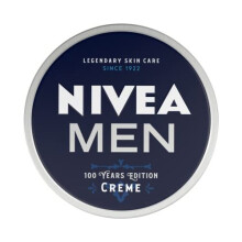 NIVEA Men Creme (75ml), Limited Edition, 100 Years, Moisturising Cream for Whole Body, Fast-Absorbing Face, Body and Hand Cream, with Vitamin E and