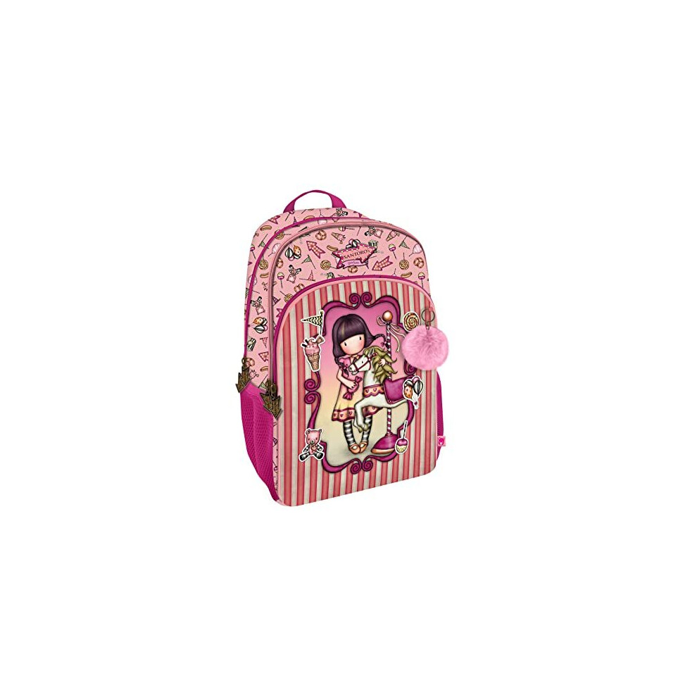 Santoro Gorjuss - Triple Zip Rucksack - Carousel