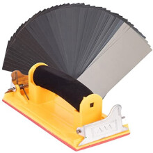 BLOSTM Sandpaper Assortment with Sanding Block - 120 to 7000 Grit, 48pcs Coarse to Fine Sandpaper for Wood, Walls & Automotive, Includes Hand Sander