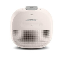 Bose SoundLink Micro Bluetooth-högtalare: Liten bärbar vattentät högtalare med mikrofon, vit
