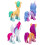 My Little Pony My Little Pony: Φίλοι του Maretime Bay, 4 Φιγούρες και Αξεσουάρ, για Παιδιά 5 Ετών και Άνω 7