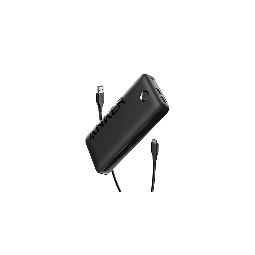 Anker Power Bank, 20W Portable Charger with USB-C Fast Charging, 335 (PowerCore 20K), Works for iPhone 13/12 Series, Samsung, iPad Pro, AirPods, Apple