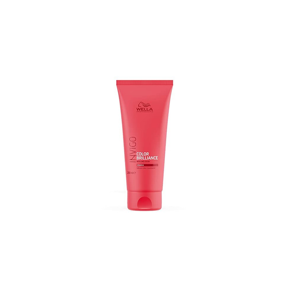 Wella Professionals Invigo Color Brilliance Conditioner For Coarse Hair 200Ml
