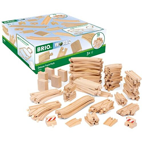 Brio Brio - Deluxe Evolution Set - 70 Schienen - 7312350360301 - Ab 3 Jahren