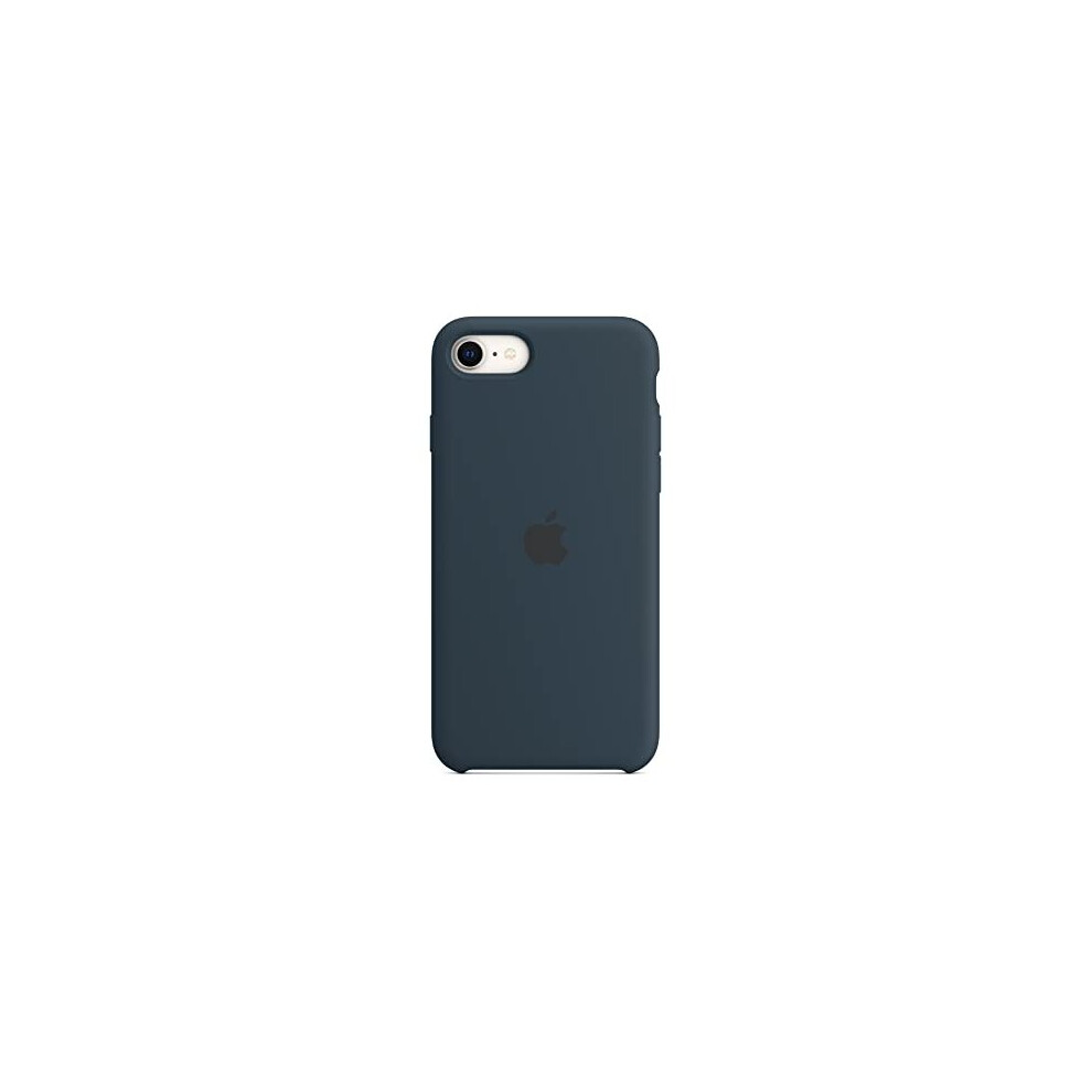 Apple Silicone Case (for iPhone SE) - Abyss Blue