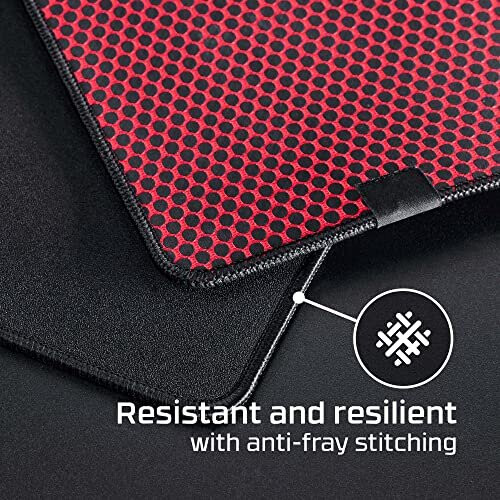 HyperX HyperX Pulsefire Mat – Gaming Mouse Pad – Large – Precise Cloth Surface – Anti-fray Flush Stitching – Non-Slip Rubber Base 2