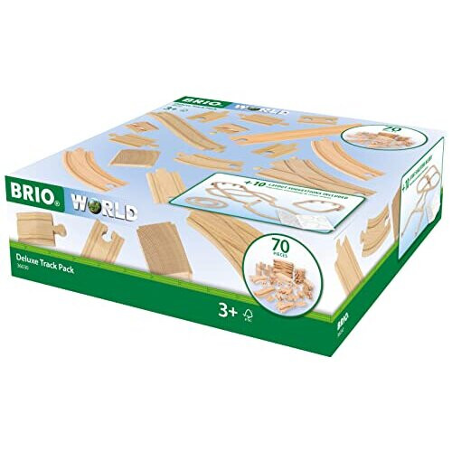 Brio Brio - Deluxe Evolution Set - 70 Schienen - 7312350360301 - Ab 3 Jahren 2