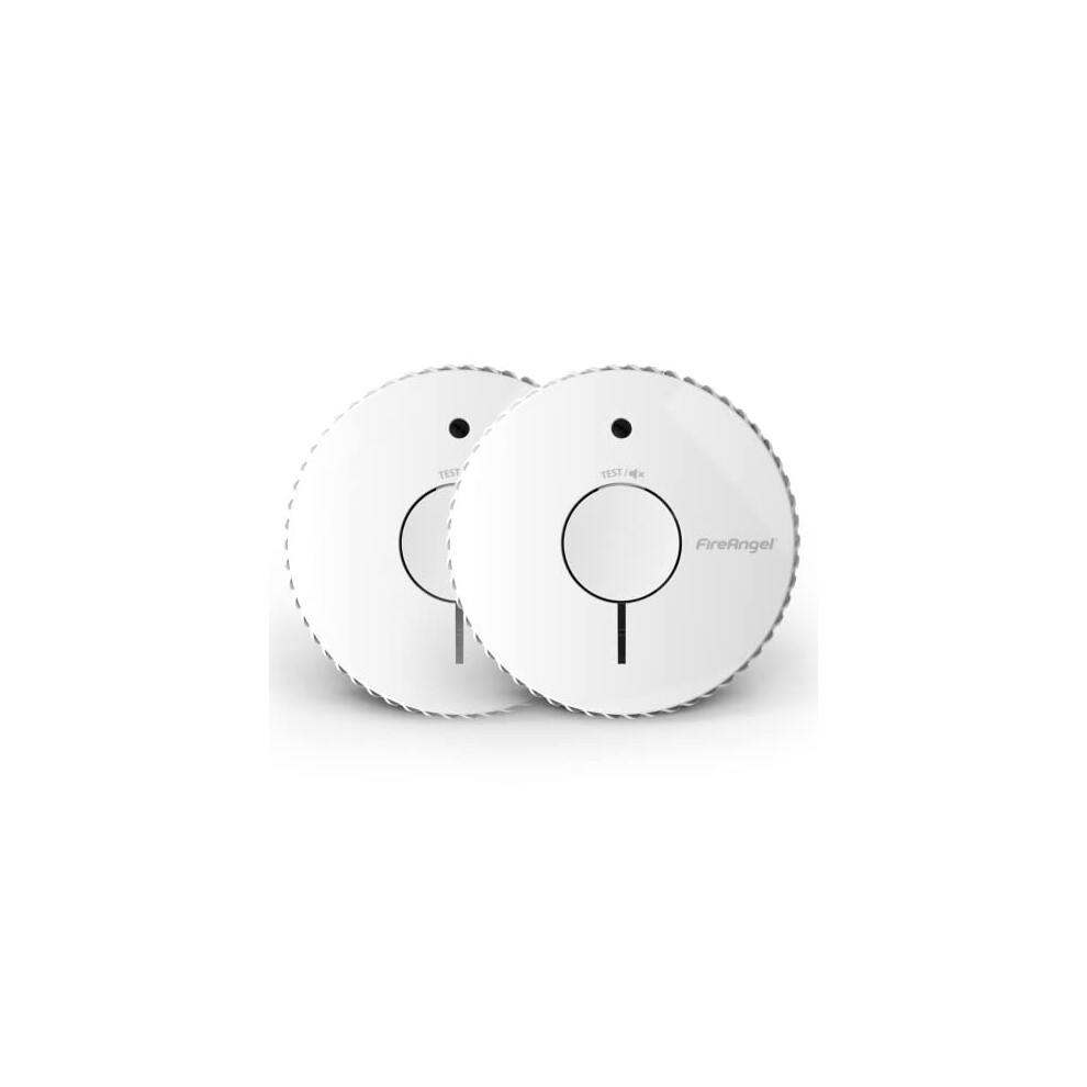 FireAngel Optical Smoke Alarm with 5 Year Replaceable Batteries, FA6615-R-T2 (ST-625 replacement, new gen) - Twin Pack