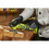 Ryobi RYOBI RMT18-0 18V ONE+ Cordless Multi-Tool Bare Tool – Hyper Green, 6-Speed, Plunge/Flush Cuts, Sanding, LED Light, Universal Adaptor 5