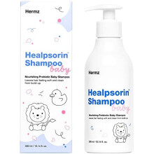 Healpsorin Baby & Kids Shampoo: Nourishing Plant-Based Formula Prevents Dryness, Calms Irritation - Gently Cleanses Scalp and Conditions Fine Hair for