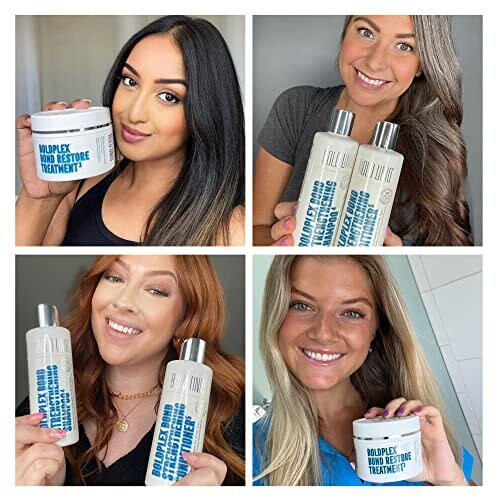 Boldplex 3, 4 & 5 Bond Restore Behandeling, Shampoo & Conditioner Trio Set - Hydraterende Formule 1