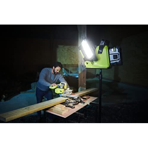Ryobi RYOBI RLP18-0 18V ONE+ Cordless Panel Light (Bare Tool), Hyper Green 2