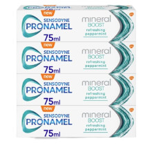 Sensodyne Pronamel Mineral Boost Toothpaste For Enamel Repair, 4x75