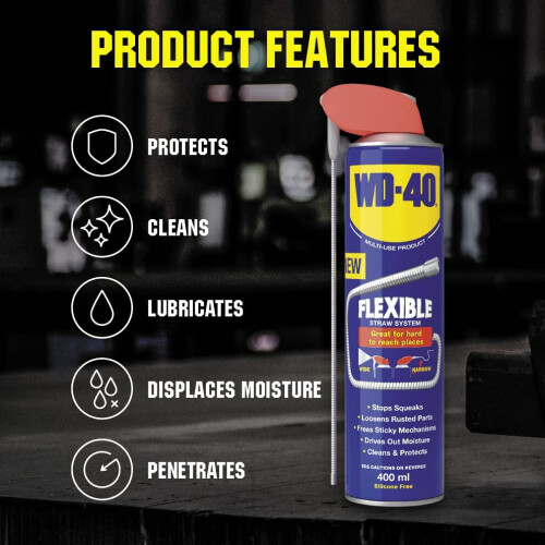 WD-40 Multi-use Flexible 400ml Twin Pack 1