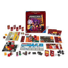 Ravensburger Minecraft: Portal Dash - Gioco da Tavolo Coinvolgente per Famiglie e Bambini