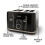 Breville Breville Aura 4 Slice Toaster | Touch Control Panel | Extra High Lift | Variable Width Slots | Shimmer Black [VTR019] 5