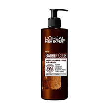 L'Oreal Men Expert, Barber Club Mens Beard, Face & Hair Wash. Enriched with Cedarwood Oil, XXL Size [400ml]