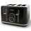 Breville Breville Aura 4 Slice Toaster | Touch Control Panel | Extra High Lift | Variable Width Slots | Shimmer Black [VTR019] 1