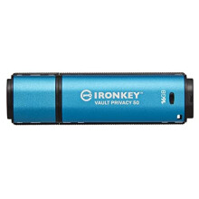 Kingston IronKey Vault Privacy 50 FIPS 197 Certified & XTS-AES 256-bit Encrypted USB Drive for Data Protection - IKVP50/16GB